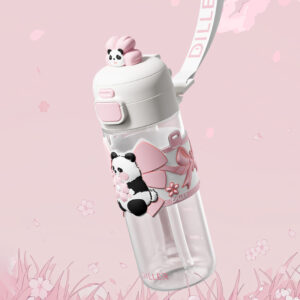 Diller Garrafa de água dupla Tritan de 600 ml com logótipo personalizado