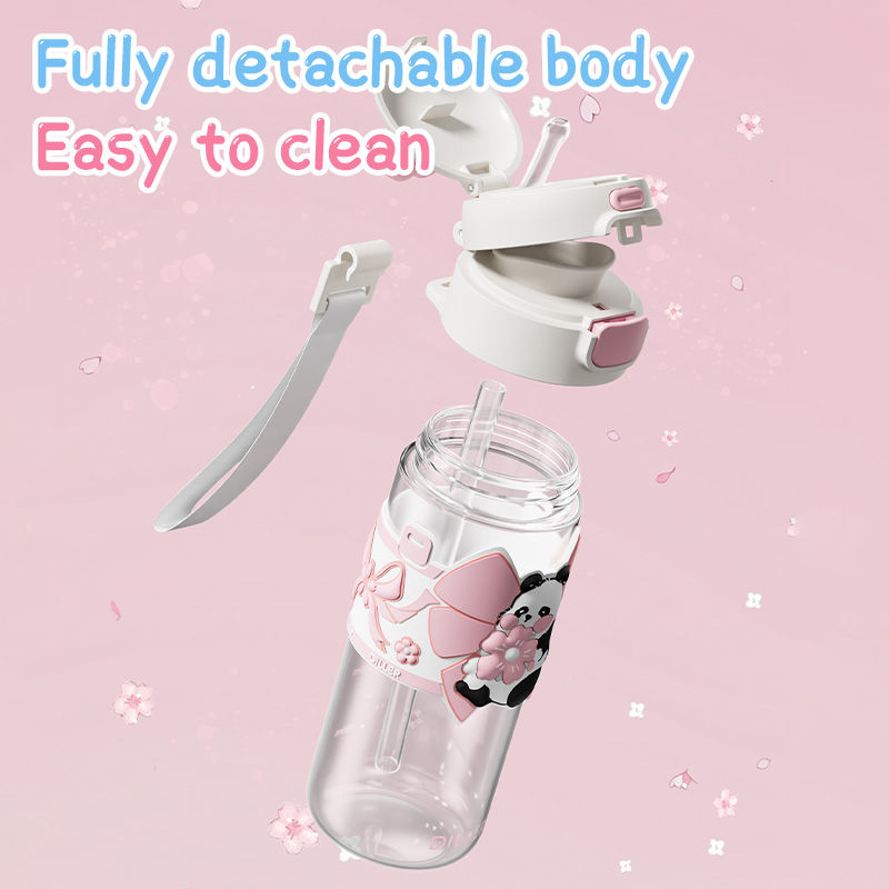 Diller 600ml Tritan double water bottle with customized logo - Imagen 3