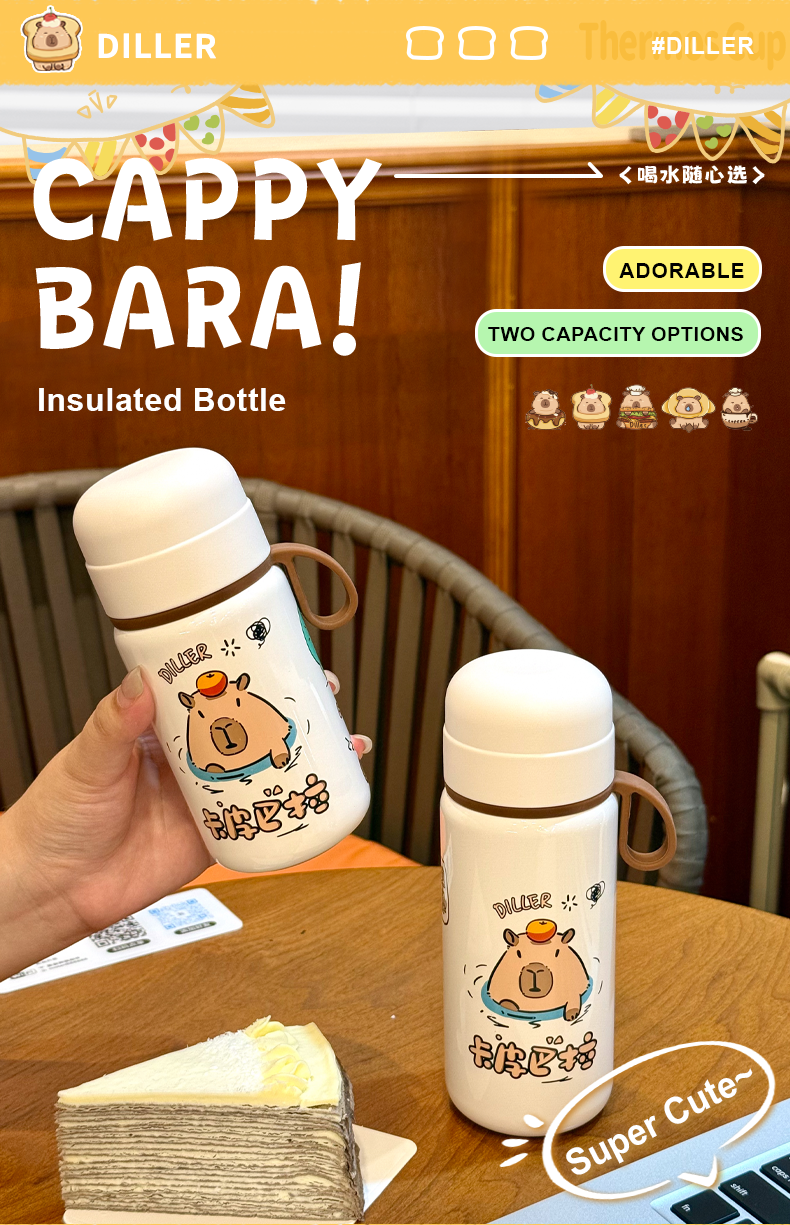 300ml 316L Stainless Steel Water Bottle D9450-300