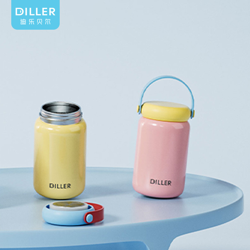 200ml 316 Stainless Steel Water Bottle D9321-200 - Featured Image