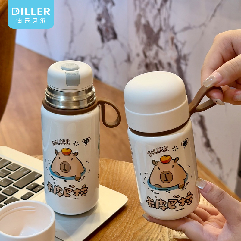 300ml 316L Stainless Steel Water Bottle D9450-300 - Gallery Image 2