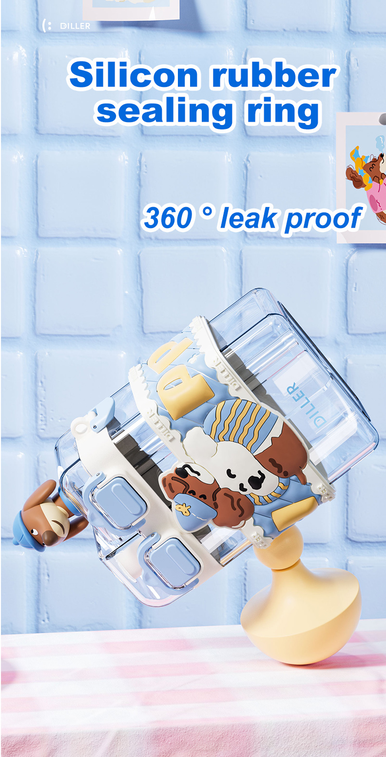 700ml Tritan Plastic Water Bottle D2538