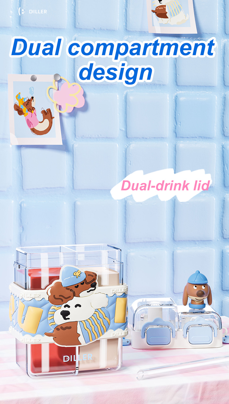 700ml Tritan Plastic Water Bottle D2538