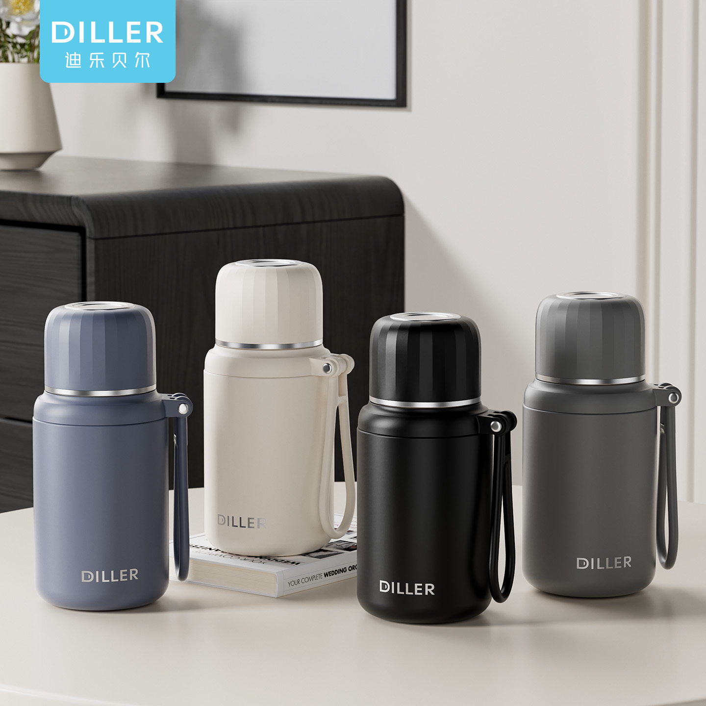 450ml 316 Stainless Steel Water Bottle D9515-450 - Gallery Image 2