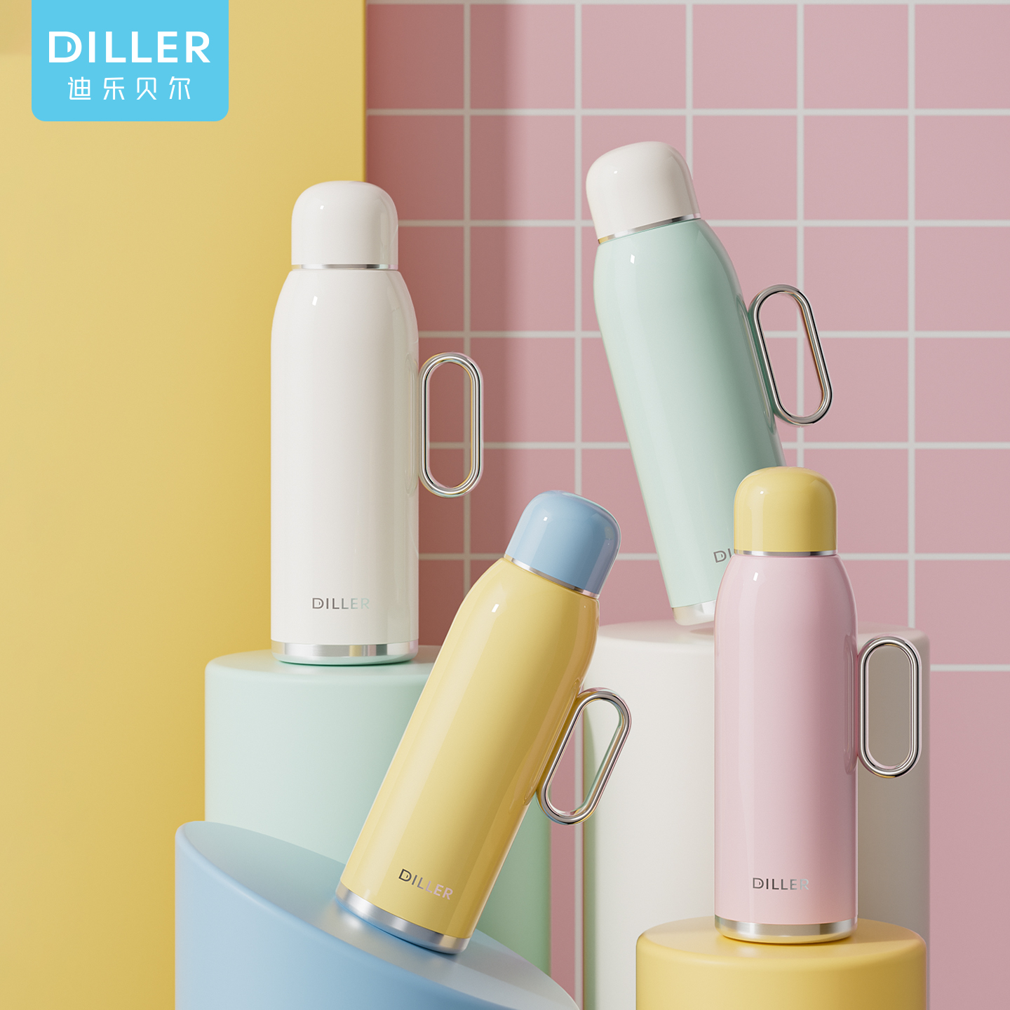 D9513-820 820ml 316 Stainless Steel Water Dispenser - Featured Image 2