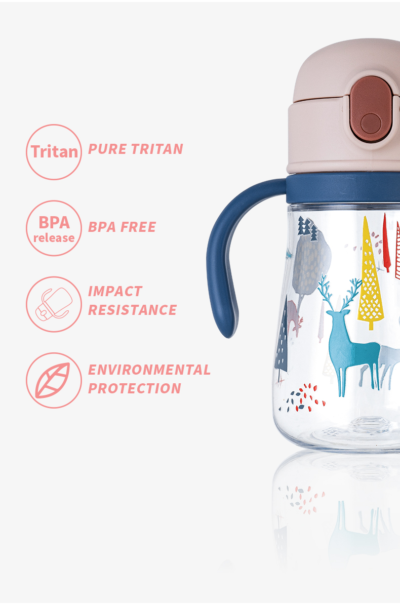 350ml Tritan Çocuk Su Matarası Detay 5