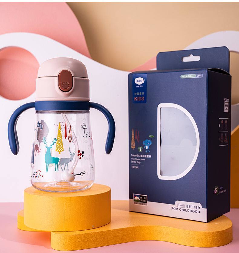 350ml Tritan Çocuk Su Matarası Detay 11