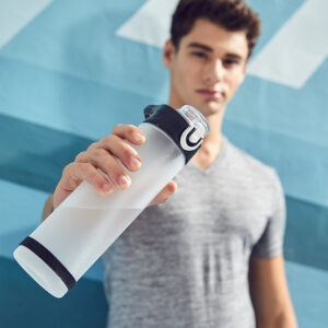 520ml Tritan Plastic Water Bottle with Straw