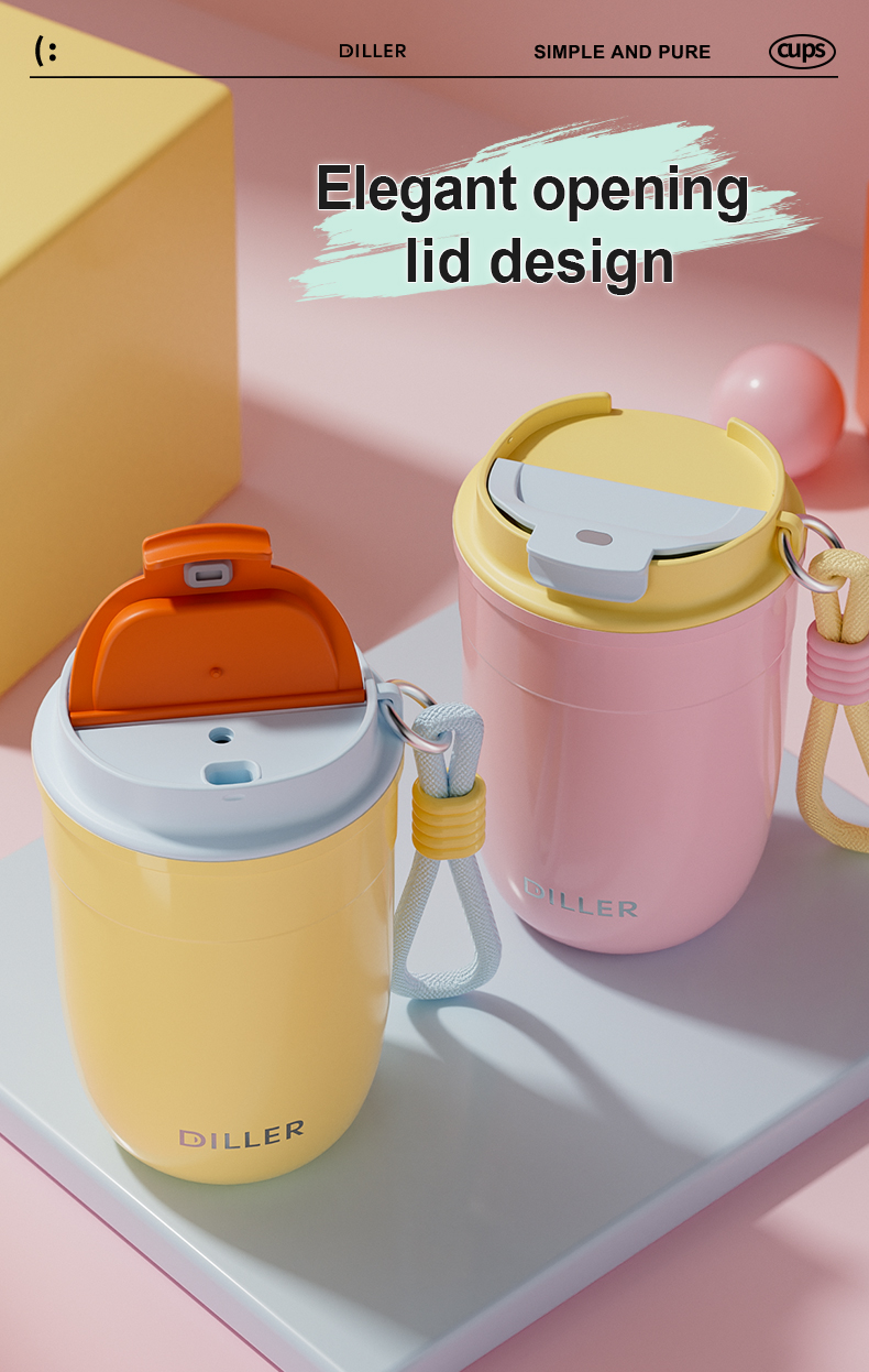400ml 304 Stainless Steel Water Bottle D9506-400