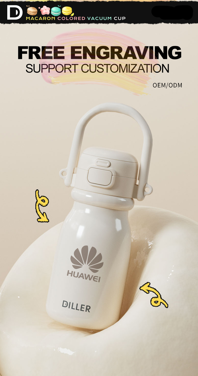 520ml 316L Stainless Steel Water Bottle D9327-520