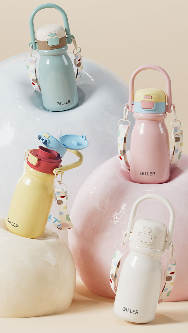 520ml 316L Stainless Steel Water Bottle D9327-520