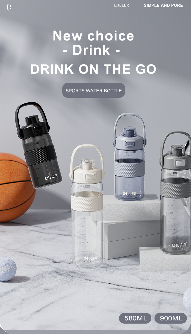 980ml TRITAN Water Bottle D2610-980