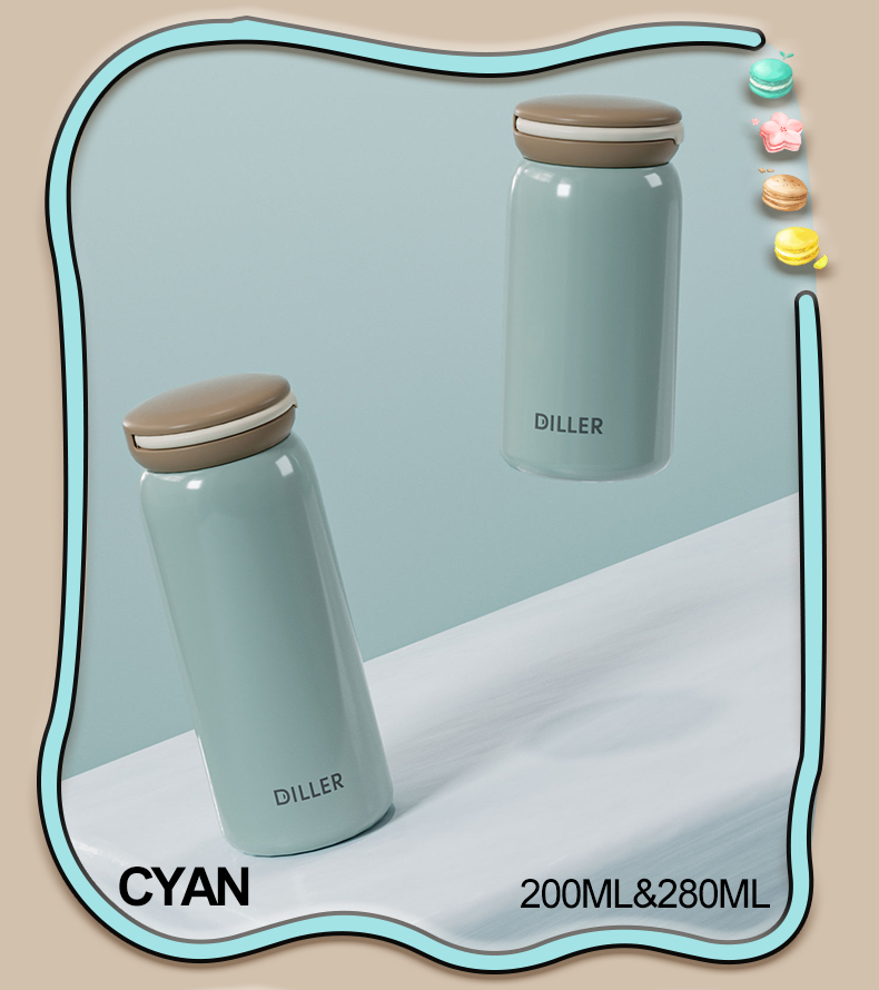 200ml 316 Stainless Steel Water Bottle D9320-200