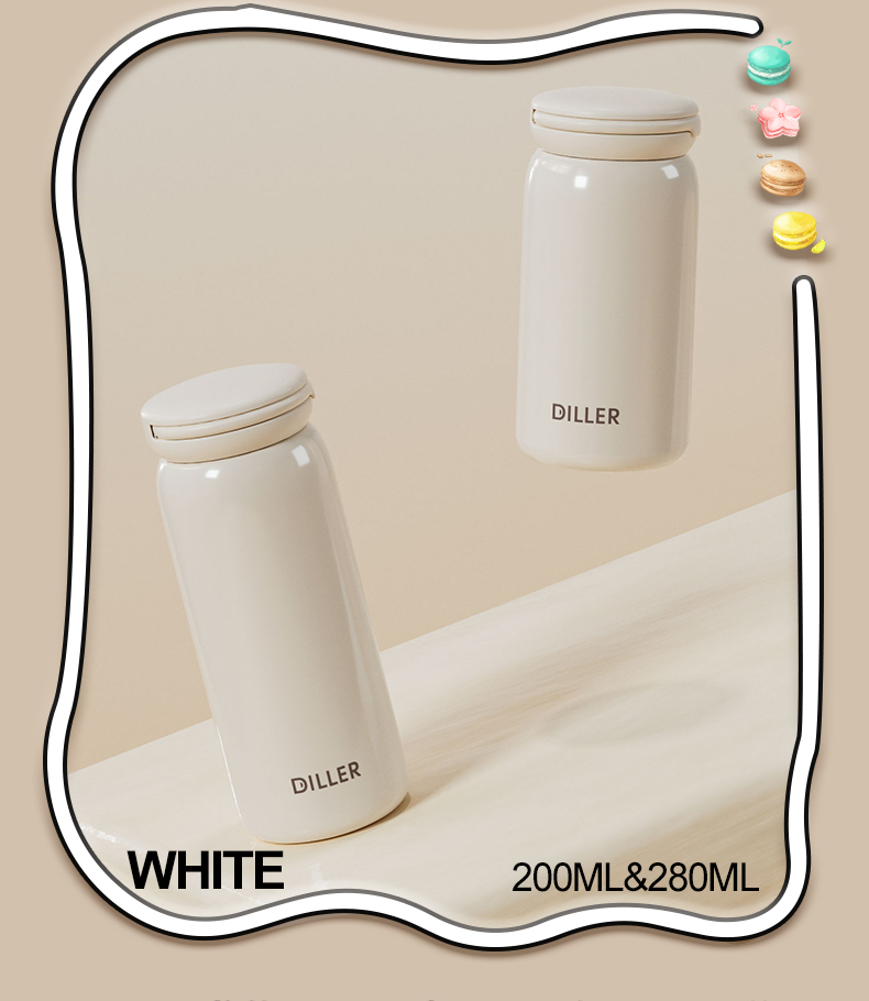 200ml 316 Stainless Steel Water Bottle D9320-200