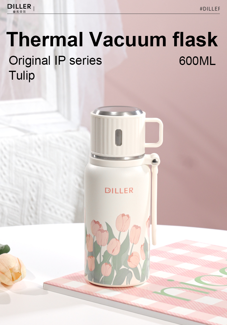 600ml 316 Stainless Steel Water Bottle D9501-600