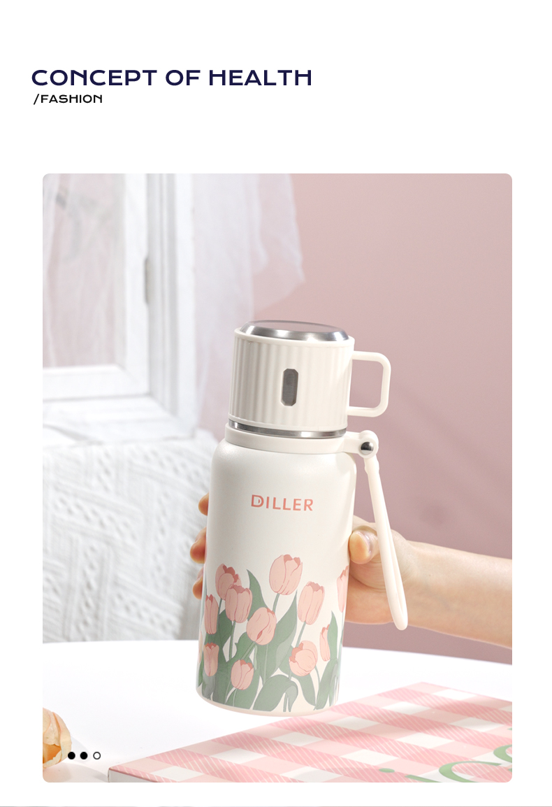 600ml 316 Stainless Steel Water Bottle D9501-600