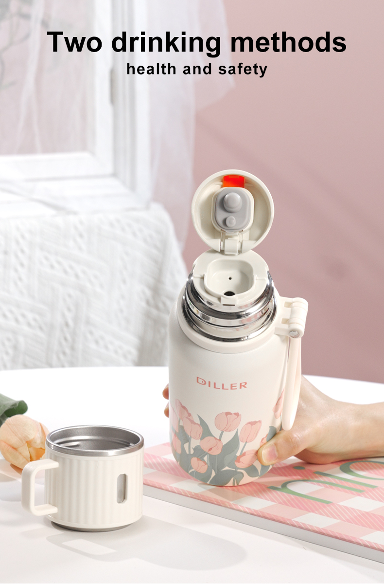 600ml 316 Stainless Steel Water Bottle D9501-600