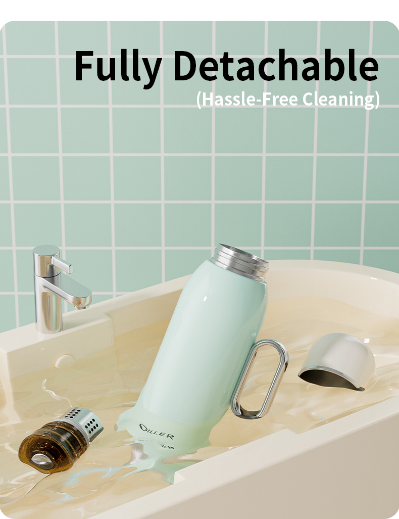 D9513-820 820ml 316 Stainless Steel Home Water Dispenser Detail 9