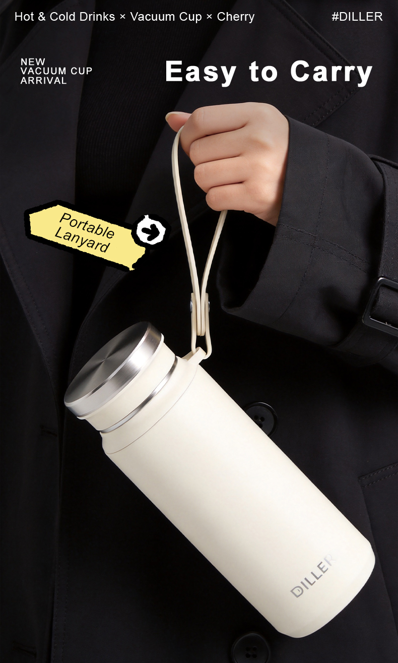 600ml 316 Stainless Steel Water Bottle D9514-600