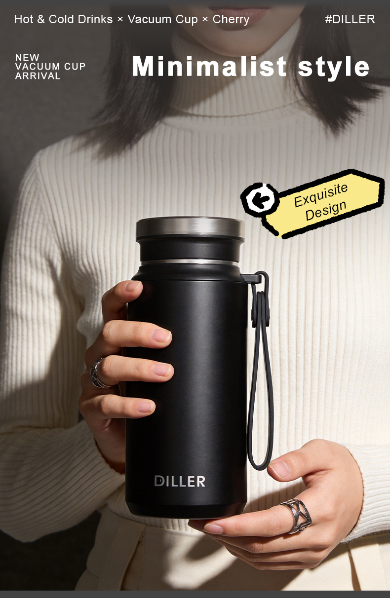 480ml 316 Stainless Steel Water Bottle D9514-480