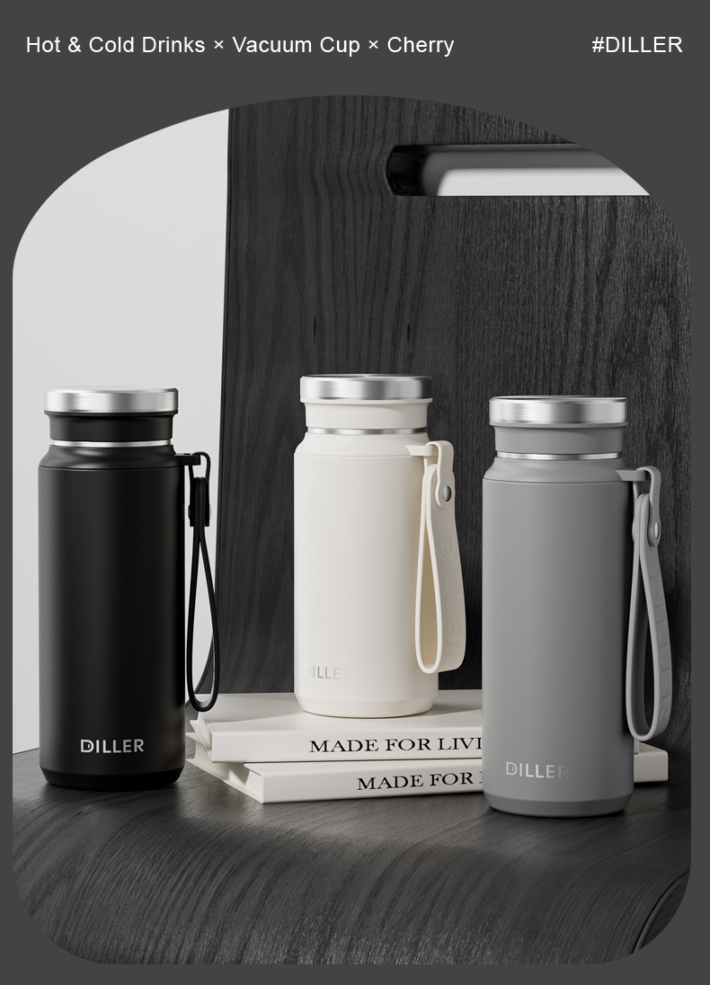 480ml 316 Stainless Steel Water Bottle D9514-480