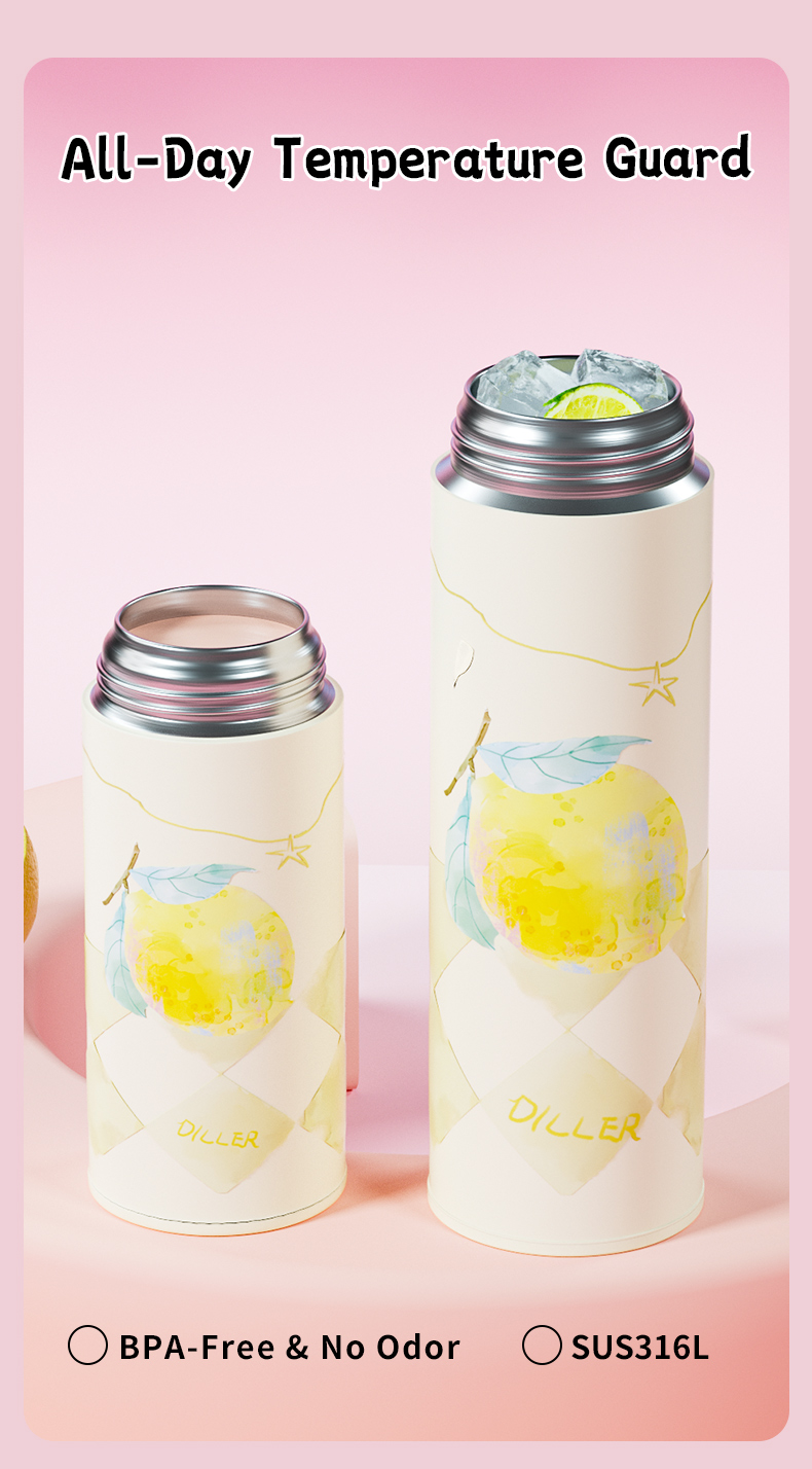 D9522-350 350ml 316 Stainless Steel Water Bottle Detail 4