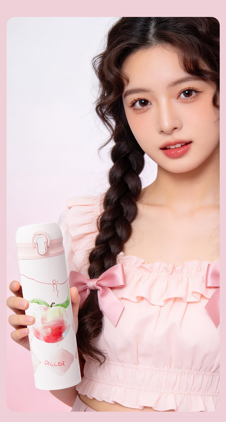 480ml 316 Stainless Steel Water Bottle D9522-480