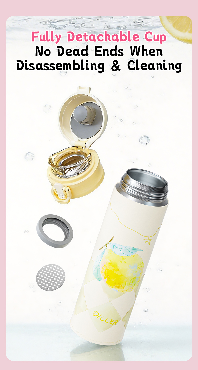 D9522-350 350ml 316 Stainless Steel Water Bottle Detail 8