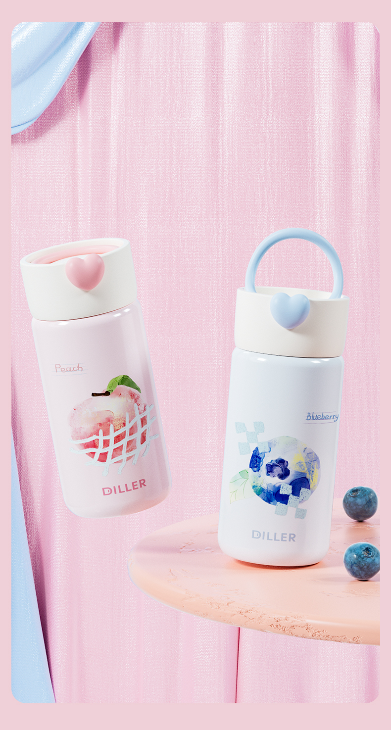 D9523-280 280ml 316 Stainless Steel Pocket Water Bottle Detail 7