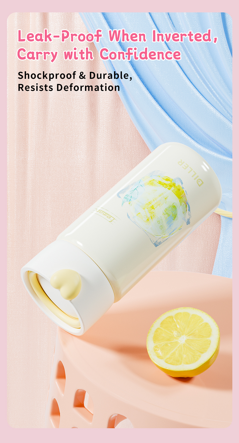 D9523-280 280ml 316 Stainless Steel Pocket Water Bottle Detail 8