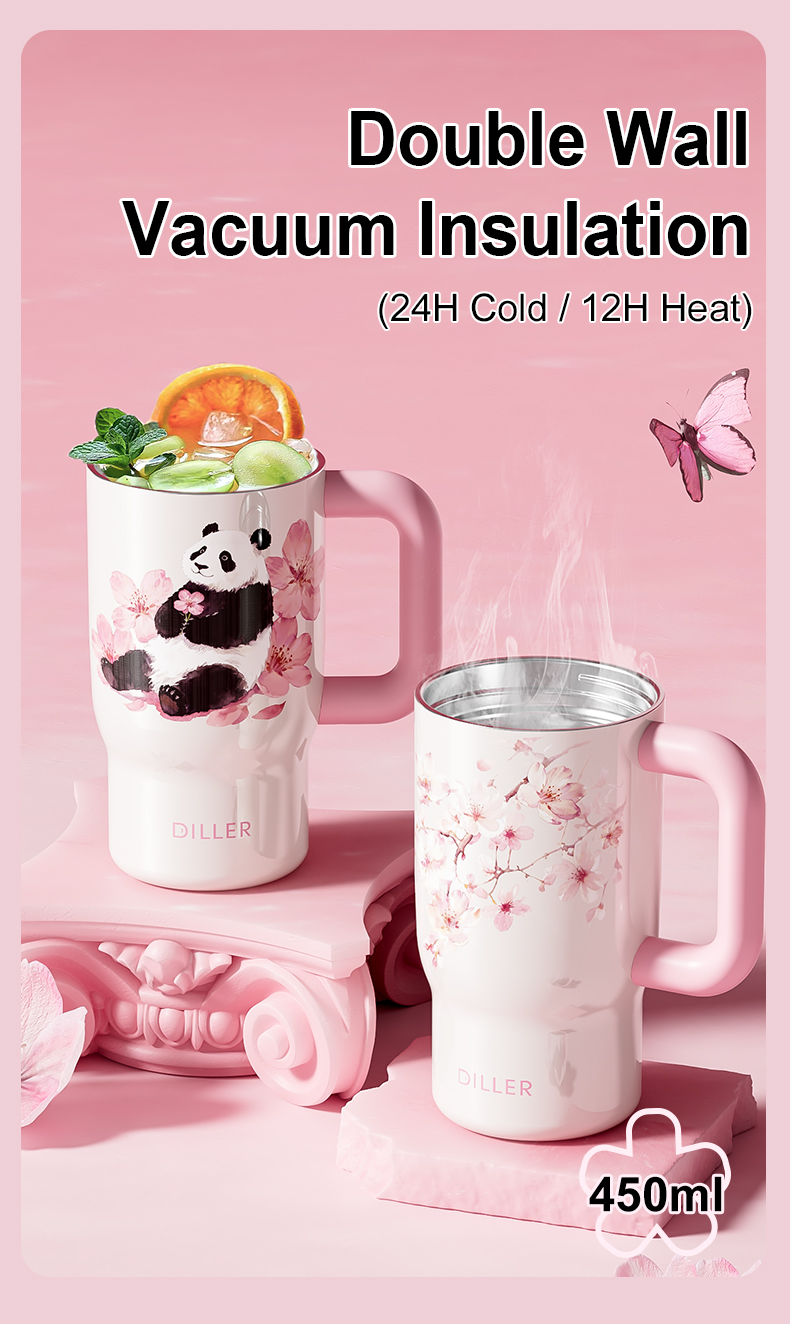 500ml 316 Stainless Steel Water Bottle D9532-500