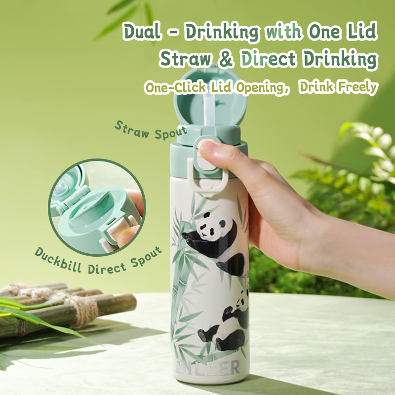420ML 316 stainless steel Water Bottle D9462 - Gallery Image 7
