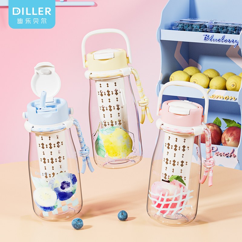 780ml tritan fruit water bottle - D2622-780 main product image