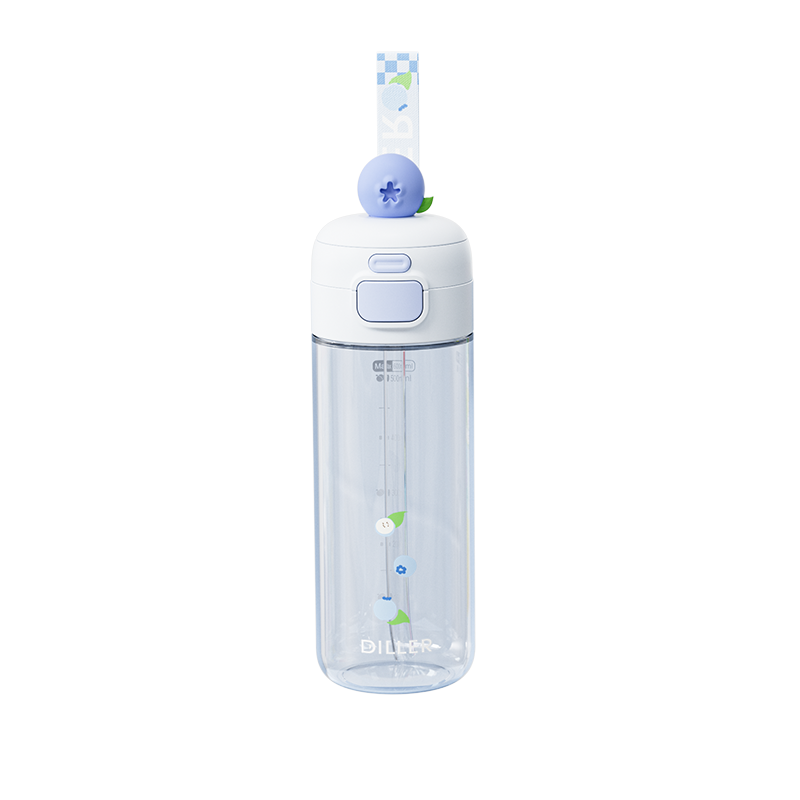 600ml tritan fruit dual drinking bottle - D2628-600 main product image