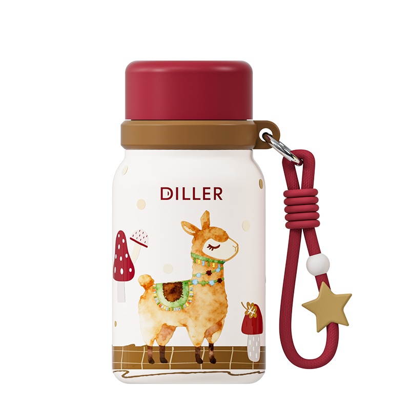 200ml 316 stainless steel alpaca bottle - D9608-200 main product image
