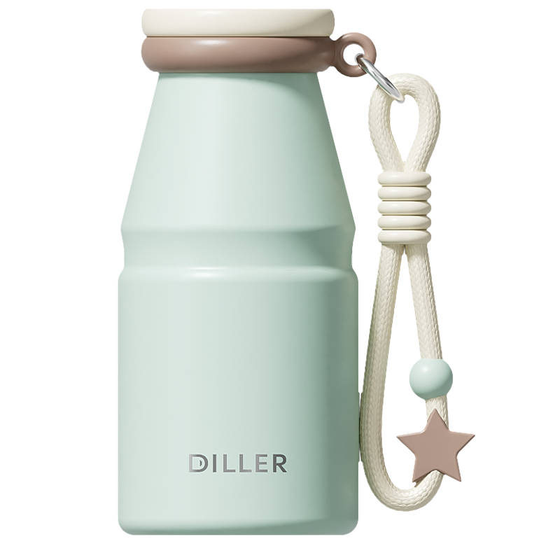 290ml compact 316 stainless steel bottle - D9633-290 main product image